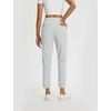 image:imagebaleaf Womens Pants Petite Travel Stretchy Work with Zip Pockets Slacks25light Grey
