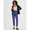 image:imagebaleaf Womens Pants Petite Travel Stretchy Work with Zip Pockets Slacks25navy Blue