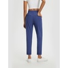 image:imagebaleaf Womens Pants Petite Travel Stretchy Work with Zip Pockets Slacks25navy Blue