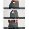 image:imagebaleaf Womens Pants Petite Travel Stretchy Work with Zip Pockets Slacks27dark Gray