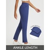 image:imagebaleaf Womens Pants Petite Travel Stretchy Work with Zip Pockets Slacks27navy Blue