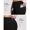 image:imagebaleaf Womens Plus Size Fleece Lined Leggings Waterproof Thermal TightsBlack