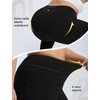 image:imagebaleaf Womens Plus Size Fleece Lined Leggings Waterproof Thermal TightsBlack