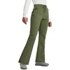 image:imagebaleaf Womens Snow Ski Pants Fleece Lined Waterproof HikingArmy Green