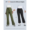 image:imagebaleaf Womens Snow Ski Pants Fleece Lined Waterproof HikingArmy Green