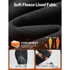 image:imagebaleaf Womens Snow Ski Pants Fleece Lined Waterproof HikingBlack