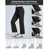 image:imagebaleaf Womens Snow Ski Pants Fleece Lined Waterproof HikingBlack