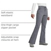 image:imagebaleaf Womens Snow Ski Pants Fleece Lined Waterproof HikingDark Gray