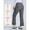 image:imagebaleaf Womens Snow Ski Pants Fleece Lined Waterproof HikingDark Gray
