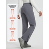 image:imagebaleaf Womens Snow Ski Pants Fleece Lined Waterproof HikingDark Gray
