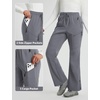 image:imagebaleaf Womens Snow Ski Pants Fleece Lined Waterproof HikingDark Gray
