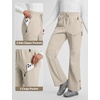 image:imagebaleaf Womens Snow Ski Pants Fleece Lined Waterproof HikingKhaki