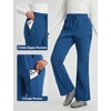 image:imagebaleaf Womens Snow Ski Pants Fleece Lined Waterproof HikingNavy Blue