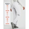 image:imagebaleaf Womens Snow Ski Pants Fleece Lined Waterproof HikingWhite