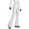 image:imagebaleaf Womens Snow Ski Pants Fleece Lined Waterproof HikingWhite