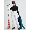 image:imagebaleaf Womens Snow Ski Pants Fleece Lined Waterproof HikingWhite