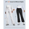 image:imagebaleaf Womens Snow Ski Pants Fleece Lined Waterproof HikingWhite
