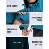 image:imagebaleaf Womens Softshell Jacket Fleece Lined Water Resistant Hooded JacketBlue