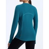 image:imagebaleaf Womens Thermal Long Sleeve Shirts Fleece Lined TopsBlue