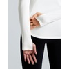 image:imagebaleaf Womens Thermal Long Sleeve Shirts Fleece Lined TopsStar White