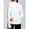image:imagebaleaf Womens Thermal Long Sleeve Shirts Fleece Lined TopsStar White