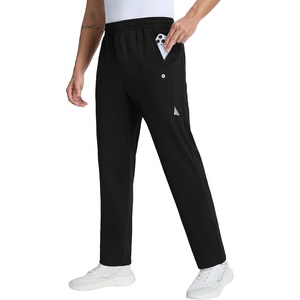 image:imagebaleaf Mens Fleece Lined Pants Winter Thermal Waterproof with 3 PocketsBlack