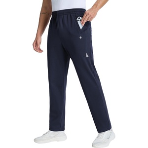 image:imagebaleaf Mens Fleece Lined Pants Winter Thermal Waterproof with 3 PocketsNavy Blue