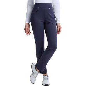 image:imagebaleaf Womens Fleece Lined Golf Pants Waterproof 4 PocketsNavy Blue