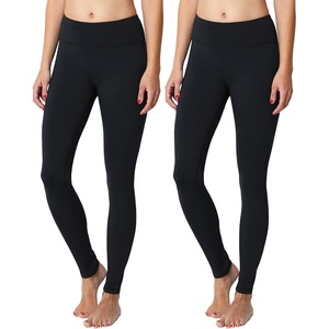image:imagebaleaf Womens Fleece Lined Leggings Thermal Warm Tights Cold WeatherBlackblack