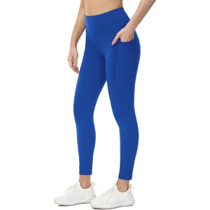 image:imagebaleaf Womens Fleece Lined Leggings Thermal WarmBlue