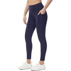 image:imagebaleaf Womens Fleece Lined Leggings Thermal WarmNavy