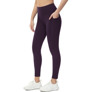 image:imagebaleaf Womens Fleece Lined Leggings Thermal WarmPurple