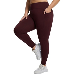 image:imagebaleaf Womens Plus Size Fleece Lined Leggings Waterproof Thermal TightsWine Red