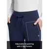 image:imagebaleaf Womens 25 28 30 Fleece Lined Pants Winter Thermal Joggers2 PackblackBlue