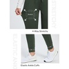 image:imagebaleaf Womens 25 28 30 Fleece Lined Pants Winter Thermal JoggersArmy Green