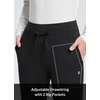 image:imagebaleaf Womens 25 28 30 Fleece Lined Pants Winter Thermal JoggersBlack