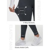 image:imagebaleaf Womens 25 28 30 Fleece Lined Pants Winter Thermal JoggersCharcoal