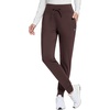 image:imagebaleaf Womens 25 28 30 Fleece Lined Pants Winter Thermal JoggersDark Brown
