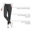 image:imagebaleaf Womens 25 28 30 Fleece Lined Pants Winter Thermal JoggersDark Grey