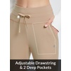 image:imagebaleaf Womens 25 28 30 Fleece Lined Pants Winter Thermal JoggersKhaki
