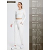 image:imagebaleaf Womens 25 28 30 Fleece Lined Pants Winter Thermal JoggersWhite