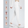 image:imagebaleaf Womens 25 28 30 Fleece Lined Pants Winter Thermal JoggersWhite