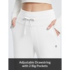 image:imagebaleaf Womens 25 28 30 Fleece Lined Pants Winter Thermal JoggersWhite