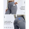 image:imagebaleaf Womens Fleece Lined Hiking Pants Thermal Warm Flare Cargo PantsDark Gray
