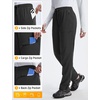 image:imagebaleaf Womens Fleece Lined Hiking Pants Water Resistant Thermal WarmBlack