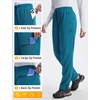 image:imagebaleaf Womens Fleece Lined Hiking Pants Water Resistant Thermal WarmBlue