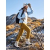 image:imagebaleaf Womens Fleece Lined Hiking Pants Water Resistant Thermal WarmBuckthorn Brown