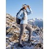 image:imagebaleaf Womens Fleece Lined Hiking Pants Water Resistant Thermal WarmDark Gray