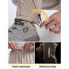 image:imagebaleaf Womens Fleece Lined Hiking Pants Water Resistant Thermal WarmKhaki