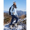 image:imagebaleaf Womens Fleece Lined Hiking Pants Water Resistant Thermal WarmNavy Blue